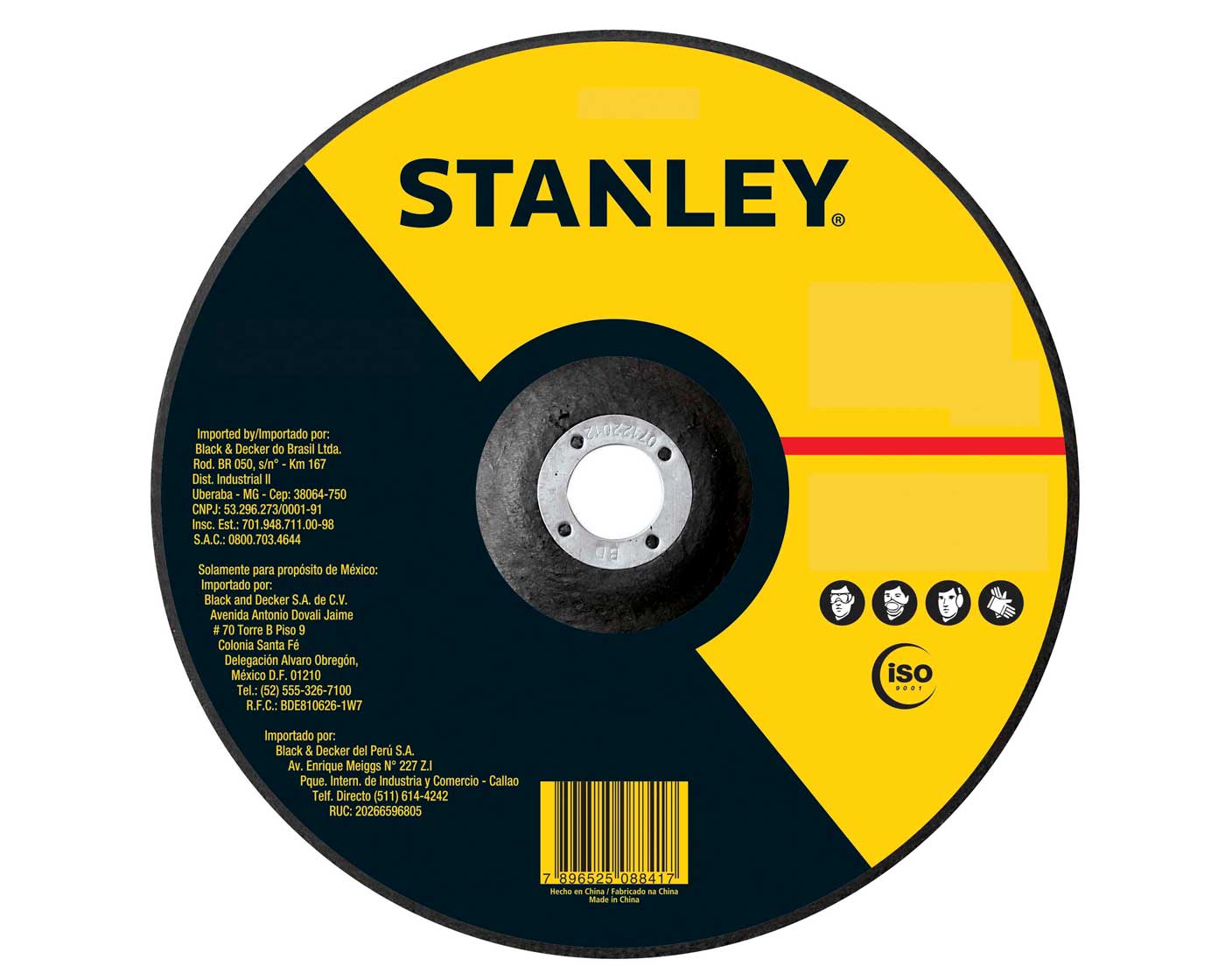 Disco de Corte para Inox Stanley